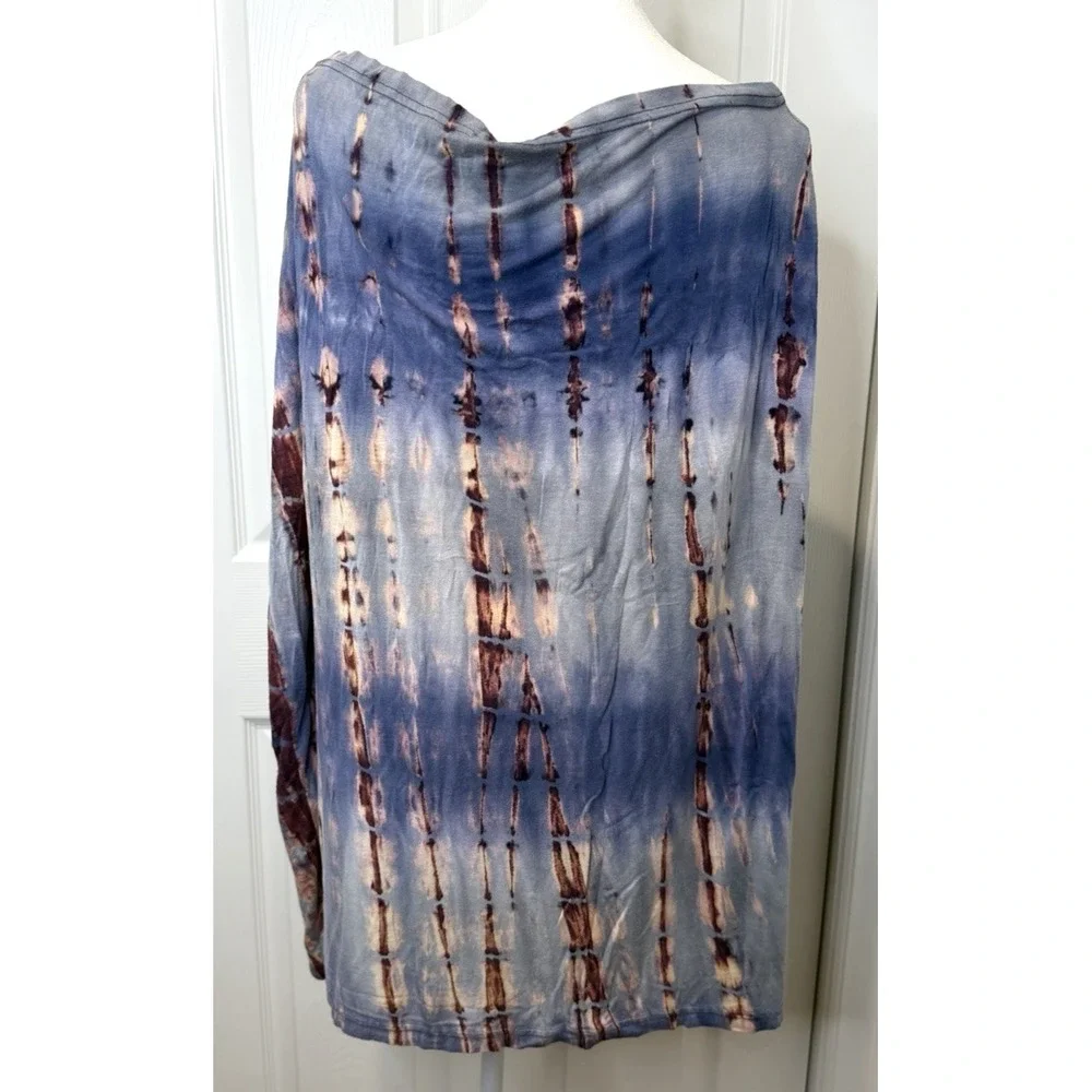 Covered Goods Womens Multi‎ Use Nursing Cover OS Tie Dye Breast Feeding Stretch